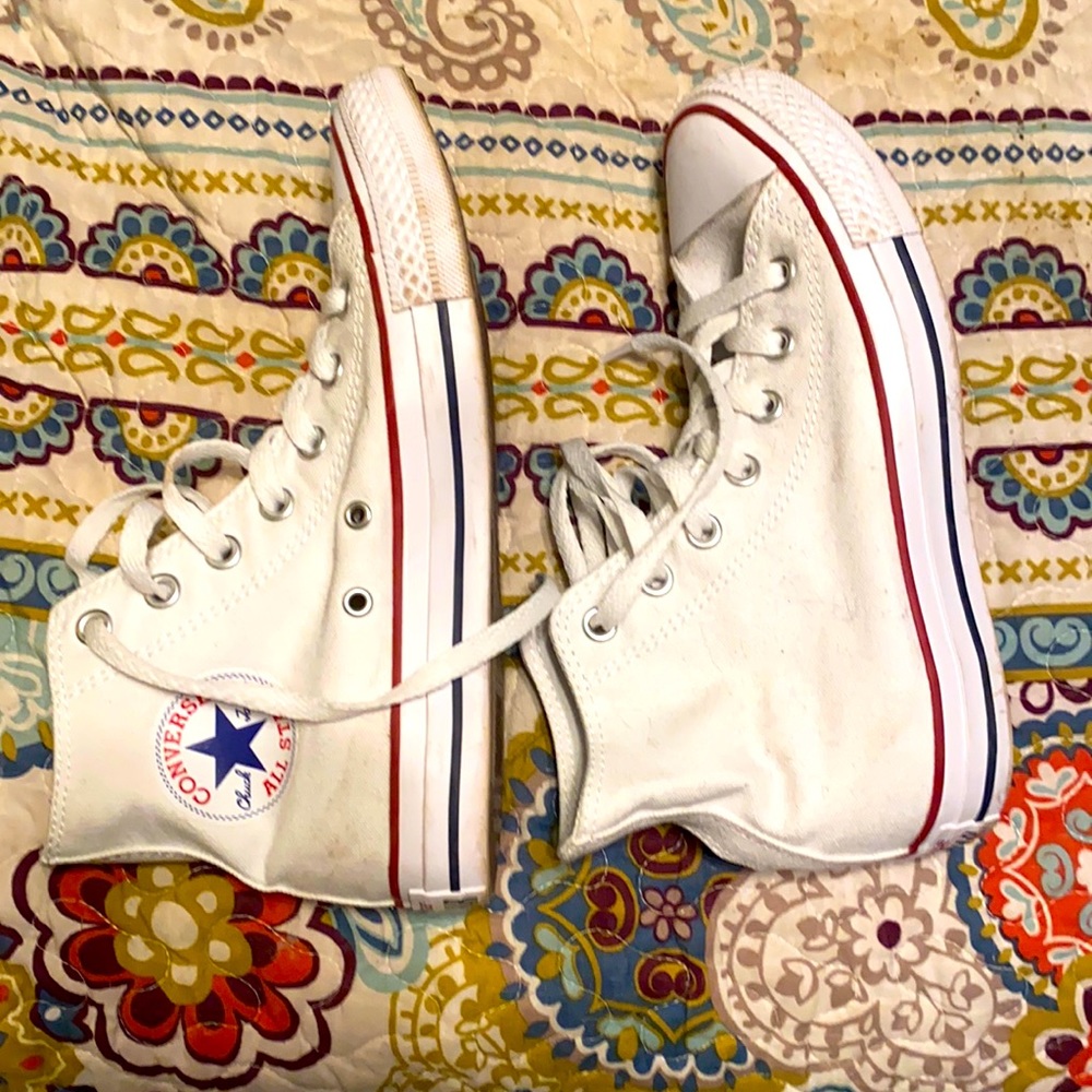 Converse high top - white